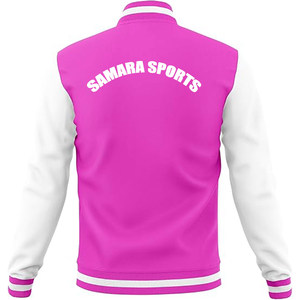 Logotipo personalizado de alta calidad Chenille bordado Patchwork Streetwear invierno Bomber Letterman hombres cuero Varsity chaquetas para hombres - Product Image 3