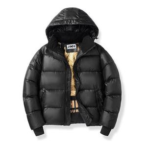 Manteau à capuche coupe-vent chaud d'hiver veste bouffante brillante veste extérieure en duvet épaisse pour les femmes OEM personnalisé vente en ligne - Product Image 1