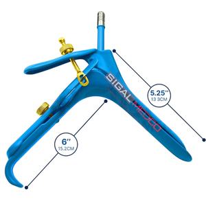 SIGAL MEDCO Electro Espéculo Vaginal Recubierto de Azul para Diatermia, Tubo de Humo Cusco Graves de Alta Precisión, Obstétrico Ginecológico - Product Image 1