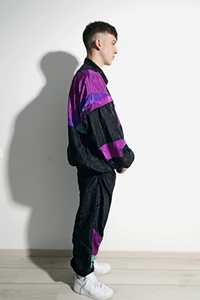 Survêtement coupe-vent pour hommes, Design personnalisé, surdimensionné, vêtements de sport, uni, vierge, ensemble de survêtement - Product Image 4