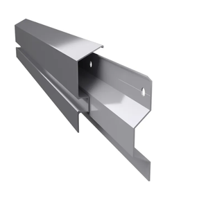 Renoplast ®   Profilé de base en aluminium C1, Revêtement de base, Profilé de base, Plinthe, Terrasse, Maison de jardin, Sols ventilés - Product Image 1