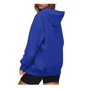 Top qualité personnalisé unisexe hiver 2025 pull à capuche pour femme coton Style coréen respirant tricoté sweats à capuche - Product Image 4