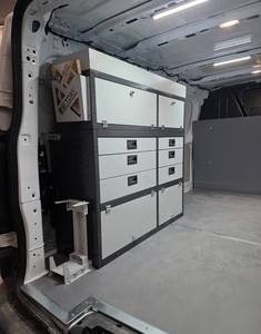 Organisateur de voiture modulaire OEM, structure entièrement réglable et démontable, compatible avec n'importe quel intérieur de véhicule, haute qualité, finition poudrée - Product Image 2