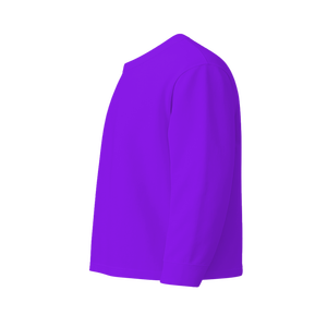 Camisa Casual Unisex de Manga Larga 100% Algodón Premium, Sin Cuello, Antiarrugas, Transpirable, Tejido de Punto de 180g, Logotipo Personalizado OEM - Product Image 3