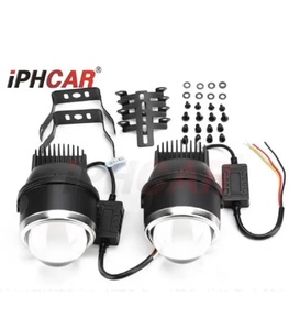 Iphcar m617 đèn sương mù 3inch Hi thấp chùm sương mù chiếu H11 3000K 5500K 6000K Bi-xenon đèn sương mù Tri màu fogg đèn phổ - Product Image 3