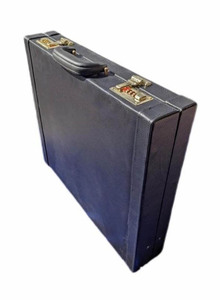 Porte-documents maçonnique en cuir au design unique, vente chaude, OEM ODM, logo personnalisé, couleur personnalisée, haute qualité, unisexe, IP67, pliable - Product Image 3