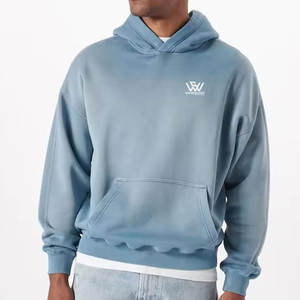 เสื้อฮู้ดผู้ชายฟอกสี & กันแดดซีดจาง - Product Image 1