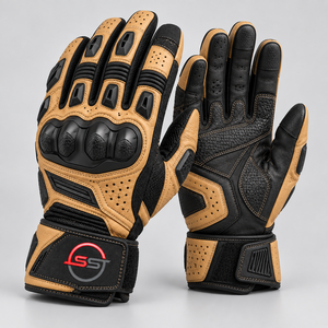Top Quality Motorbike Gloves Made With Durable Material Motor Bike Gloves Offer Comfortable Fit Strong Grip and Ideal for Riding - Product Image 5
