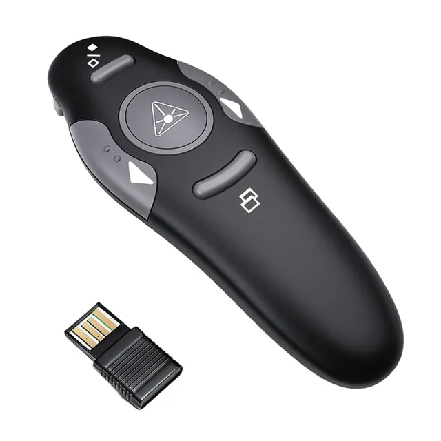 S-601 2.4GHz Wireless PowerPoint Presenter Clicker Remote Control for Presentations
