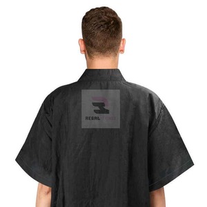 Chaqueta de aseo para mascotas con cremallera completa Smock Barber Delantal Chaqueta para hombres y mujeres - Product Image 4