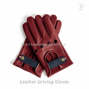 Gants de conduite en cuir personnalisés Gants de conduite de style confortable de qualité supérieure pour hommes Gants de conduite souples pour l'extérieur Usage quotidien parfait - Product Image 6