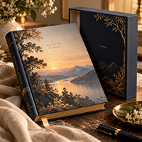 Service d'impression de livres de luxe personnalisés à couverture rigide – Usine d'impression professionnelle de livres – Faible MOQ – Livres à couverture rigide avec dorure à chaud et gaufrage