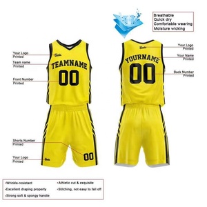 Offre Spéciale – Ensemble d'uniformes de basketball respirants et confortables, grande taille, style moderne, tenue de sport de basketball ajustée - Product Image 3