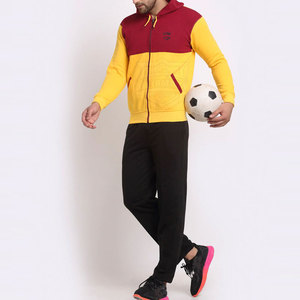 Conjuntos de entrenamiento ajustados de algodón 100% para hombre, ropa de invierno a la moda, capucha, cremallera cómoda, transpirable, de talla grande, sólido - Product Image 5