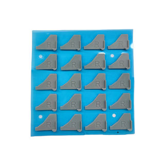 Amortiguador de patrón de corte de PVC NBR eléctrico industrial personalizado, adhesivo 3M, espaciadores de silicona impermeables, goma personalizada - Product Image 1