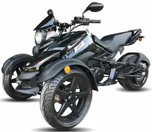 Hot Selling High Speed Nieuwe 200cc Tryker Trike Scooter Gas Bromfiets Volautomatisch Met Achteruit