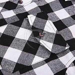 Personnalisé Prix de gros Confortable Chemise en flanelle de coton pour hommes Nouvelle arrivée Conception attrayante Chemise en flanelle - Product Image 3