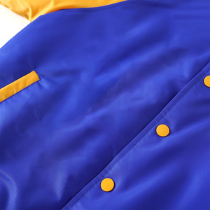 Chaqueta Bomber Varsity Personalizada SGRho con Bordado, Ropa Urbana Premium, Estilo Varsity, Bordado Personalizado con Letras Griegas, Primavera - Product Image 5