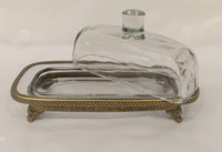 Vaisselle indienne moderne - Meilleures ventes pour les restaurants, les mariages, les événements - Plat à beurre et assiette de table - Laiton antique fait à la main.