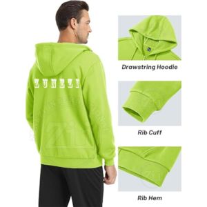 Sweat-shirts à capuche unisexes surdimensionnés avec logo personnalisé brodé, en molleton 100% coton léger pour l'hiver, pour hommes - Product Image 4