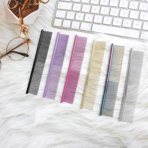 Herramientas profesionales de lujo para el cuidado de mascotas de acero inoxidable, peines y tijeras para perros de varios colores para aplicaciones de gatos - Product Image 3