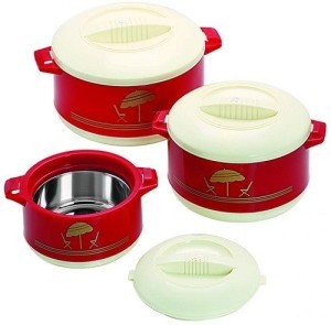 King – casserole de couleur en acier inoxydable, Pot chaud isolé, Casserole en plastique isolé et soyeux - Product Image 2