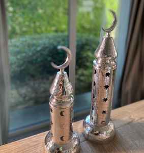 Porte-lampe Ramadan Bougeoir Ramadan en acier inoxydable Bougeoir Ornements de célébration islamiques à prix raisonnable - Product Image 2