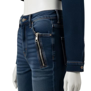 Fermetures à glissière en métal de 15 cm avec curseur réversible Dents polies durables Fermeture de haute qualité pour vestes Sacs Jeans Accessoires de couture - Product Image 2