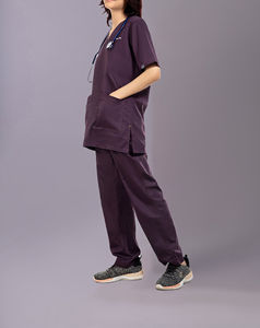 Tissu extensible confortable gommages médicaux uniforme d'hôpital tissu extensible confortable gommages en Spandex - Product Image 2
