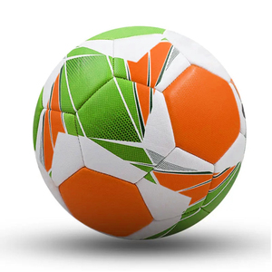 Balón de fútbol Venta caliente Material de cuero Tamaño personalizado Alto servicio OEM Mejor pelota de fútbol tendencia Mejor diseño Precio económico - Product Image 3