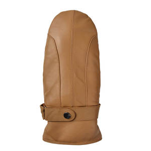 Mitaines classiques en cuir véritable pour les aventures hivernales en plein air avec intérieur en fourrure et couche extérieure souple et souple pour le confort - Product Image 4