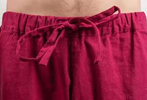 2024ฤดูหนาวขนแกะขั้วโลก400กรัมกางเกงลำลองหนาพิเศษมีสายรัดไม่มีเชือกหลวม - Product Image 3