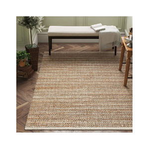 Vente chaude dernière arrivée en gros tapis de jute tissage plat naturel fait à la main Dhurries tapis indiens tapis - Product Image 1