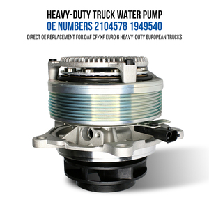 Pompe à eau pour moteur diesel à livraison rapide 2104574 1995152 1922223 1934326 pour pièces de système de <span class=keywords><strong>camion</strong></span> PACCAR <span class=keywords><strong>DAF</strong></span> EURO6 MX-11 MX-13 XF CF - Product Image 1