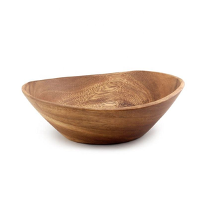 Cuenco de madera de alta calidad, cuenco ecológico para frutas y ensaladas, cuenco de alta calidad, producto de venta caliente para Hotel en casa de glowin fashion - Product Image 1