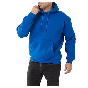 Sweat-shirts à capuche pour hommes en polyester 100% délavé à l'acide, tailles XL et XS, fermeture éclair et tissu en molleton français - Product Image 2