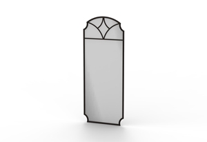 Espejo de primera calidad, metal duradero forjado a mano por artesanos expertos, diseño moderno para uso decorativo - Product Image 3