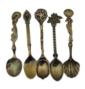 Cucharas de café creativas de acero inoxidable Construcción de acero inoxidable de alta calidad para mayor durabilidad y resistencia al óxido - Product Image 1