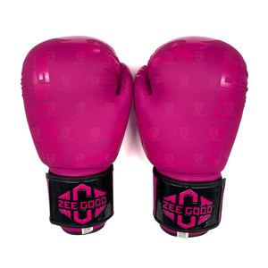 Vente flash, prix d'usine, gants de boxe professionnels, logo personnalisé, gants d'entraînement en PU avec bandage pour les mains, gants de boxe pour hommes - Product Image 1