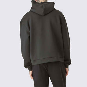 Sweat à capuche en coton mélangé avec quantité en vrac, teint uni, impression en relief à séchage rapide, fabriqué dans le meilleur matériau, sweat à capuche en relief pour hommes - Product Image 6