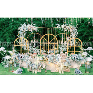 แผงตัดเลเซอร์สีขาวแบบทันสมัยสำหรับงานแต่งงานภาษาอังกฤษภาษาอังกฤษภาษาอังกฤษ DST exports musliam waliam topclass กรอบงานแต่งงานสไตล์โค้งสุดหรู - Product Image 5