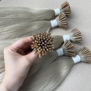 Extensions de cheveux i-tip platine longues et lisses de haute qualité Vente en gros de cheveux humains vietnamiens - Product Image 2