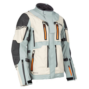 Chaqueta de Motocicleta para Hombre, Poliéster/Nailon 220g, Impermeable, Transpirable, Resistente al Viento, para Turismo y Aventura, Diseño Color Block - Product Image 5