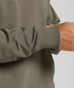 Sweat-shirt à capuche en coton de haute qualité avec logo personnalisé Sweat-shirt à capuche d'hiver surdimensionné en polaire lourde de qualité supérieure 220gsm avec poche pour hommes - Product Image 3
