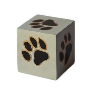 Memorials Classic Slate <b>Pet</b> Multiple Colored Painted Finishing Design <b>Pet</b> <b>Urns</b> With Completely Metal Cremation <b>Urns</b> - Product Image 1