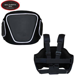 En un Color negro sólido Nueva llegada Calidad Premium MMA Muay Thai Entrenadores Protector POR ABDULLAH MARTIAL ARTS - Product Image 5