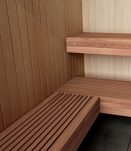 Kits de Bancos para Sauna de Madera Maciza (Secados en Horno / Tratados Térmicamente) - Product Image 1