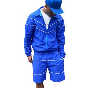 Trajes Deportivos con Logotipo Personalizado, Impermeables, Ligeros, de Poliéster y Nailon, para Hombre, Cortavientos para Exteriores - Product Image 1