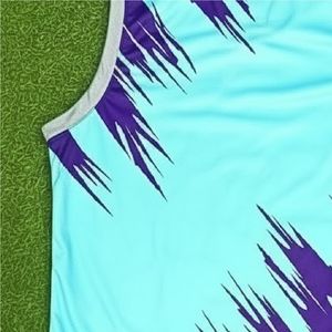 Nouveaux maillots de basket-ball d'été de haute qualité, impression par transfert thermique, noms d'équipe personnalisés, séchage rapide, respirant, chemises de sport pour hommes - Product Image 6