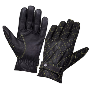 Guantes de trabajo de seguridad industrial de construcción de conducción de trabajo de piel de cabra baratos guantes de cuero genuino de Pakistán - Product Image 4